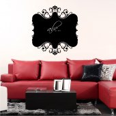 Ornament - Chalkboard / Blackboard Wall Stickers