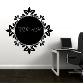 Ornament - Chalkboard / Blackboard Wall Stickers