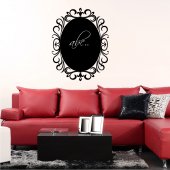 Ornament - Chalkboard / Blackboard Wall Stickers