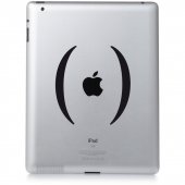 Parenthesis - Decal Sticker for Ipad 2