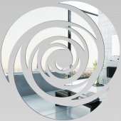 Plexiglas Oglinda Design Trandafir