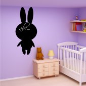 Rabbit - Chalkboard / Blackboard Wall Stickers