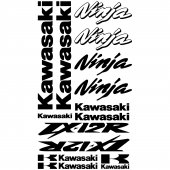 Autocollant - Stickers Kawasaki ninja ZX-12r