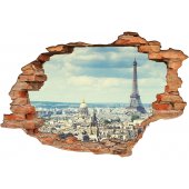 Stickers Trompe l'oeil 3D Paris