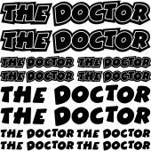 the doctor Decal Stickers kit