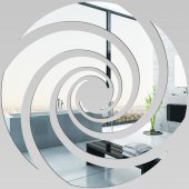 Wandspiegel aus Acrylglas Spirale