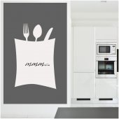 Wandtattoo Velleda weisse Tafel Kochen