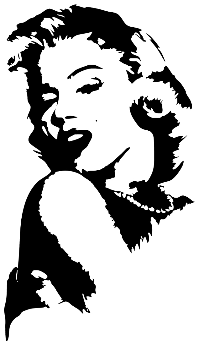 Marilyn Monroe Porte Mural Auto-adhésif stickers norme européenne Taille 88x200