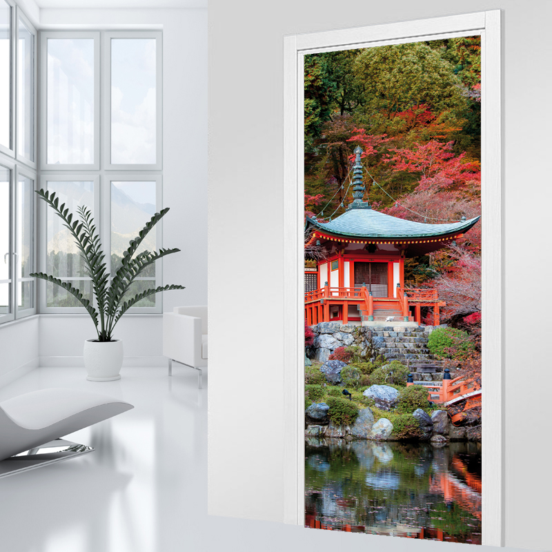 Stickers Porte Asiatique Pas Cher Stickers Porte Asiatique Pas Cher