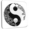 Interrupteur Décoré Poussoir -Ying et Yang