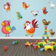 Kit stickers 10 oiseaux