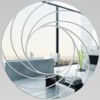 Miroir Plexiglass Acrylique - Spirales Design 5