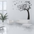 Stickers arbre papillons