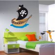 Stickers Bateau Pirate