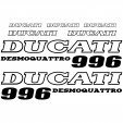 Stickers Ducati 996 desmo