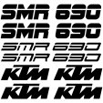 Stickers Ktm 690 smr