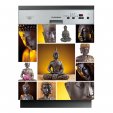 Stickers lave vaisselle bouddha