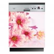 Stickers lave vaisselle fleurs