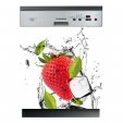 Stickers lave vaisselle fraise