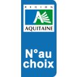 Stickers Plaque Aquitaine
