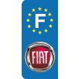 Stickers Plaque Fiat