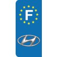 Stickers Plaque Hyundai