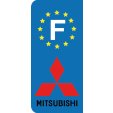 Stickers Plaque Mitsubishi