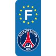 Stickers Plaque PSG Paris