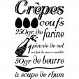 Stickers Recette Crêpes