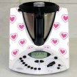 Stickers Thermomix TM 31 Coeur en folie 4 