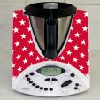 Stickers Thermomix TM 31 Rouge étoilé 