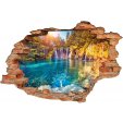 Stickers Trompe l'oeil 3D Lac