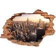 Stickers Trompe l'oeil 3D New York 2