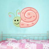 Autocolante decorativo infantil caracol