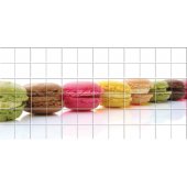 Stickers carrelage macarons
