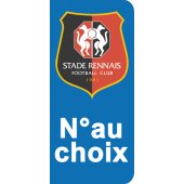Stickers Plaque Rennes