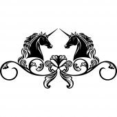 Wandtattoo Bettkopfteil
