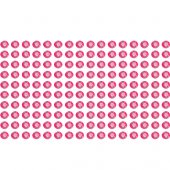 160 Stasuri Autocolante Fuchsia