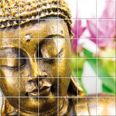 Buddha - Tiles Wall Stickers