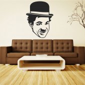 Charlie Chaplin Wall Stickers
