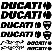 Ducati Racing Aufkleber-Set