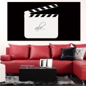 Movie Clapper - Whiteboard Wall Stickers