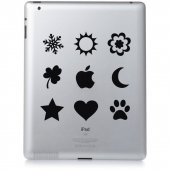 Naklejka na iPad 3 - Ikonki