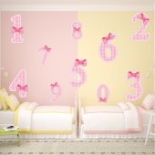 Numbers Set Wall Stickers