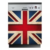 Spülmaschine Aufkleber United Kingdom-Flagge