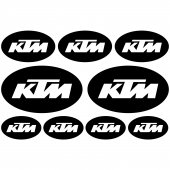 Autocollant - Stickers Ktm Ovale