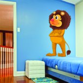 Autocollant Stickers enfant lion