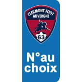 Stickers Plaque Clermont