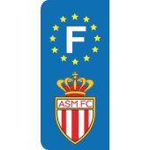 Stickers Plaque Monaco