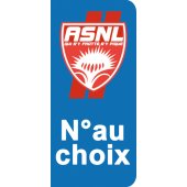 Stickers Plaque Nancy